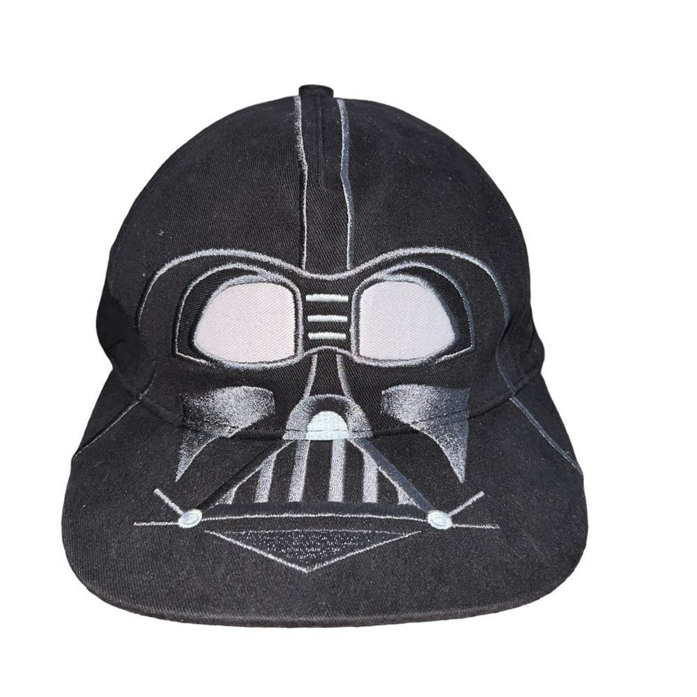 Disney Parks‎ Star Wars Darth Vader Youth Flatbill Hat One Size Cap Black